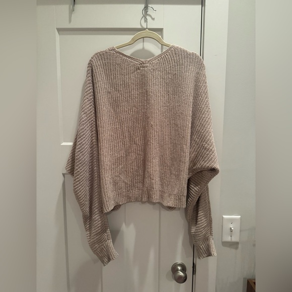 Urban Outfitters Tan V-Neck Sweater - Picture 4 of 4